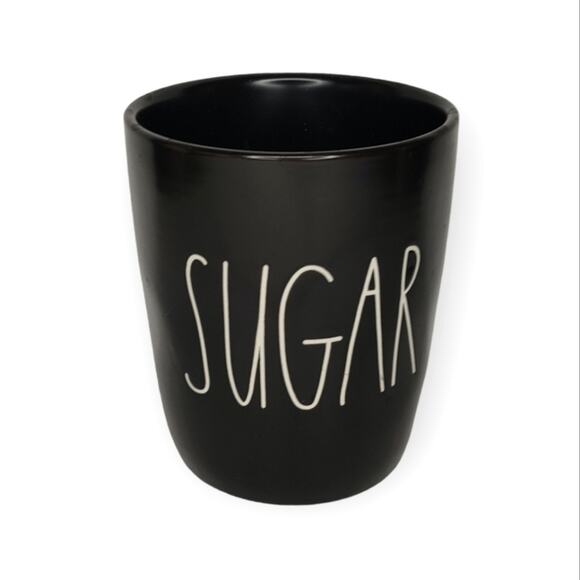 Rae Dunn Black‎ Sugar Cellar No Lid - Picture 1 of 11